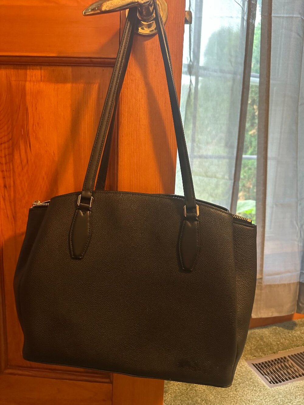kate spade Black Leather Tote - Picture 7 of 7